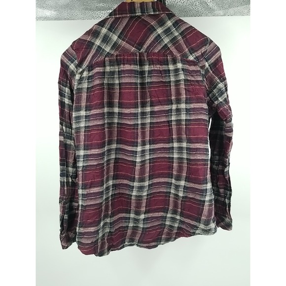 Westport Shirt Women's M Medium Plaid‎ Button Up Flannel Long Sleeve - Picture 5 of 5